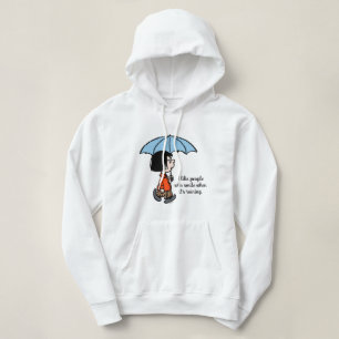 Peanuts Marcie Under the Umbrella Hoodie