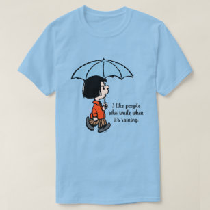 Peanuts   Marcie Under the Umbrella T-Shirt