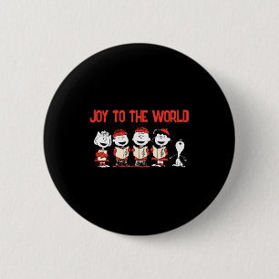 Peanuts Merry Christmas Holiday Choir _1 6 Cm Round Badge