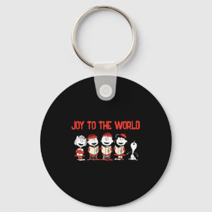 Peanuts Merry Christmas Holiday Choir _1  Key Ring