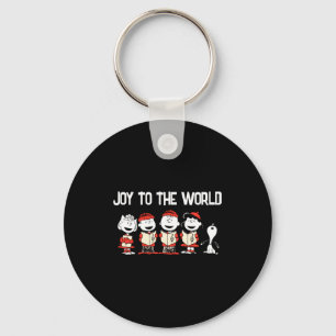 Peanuts Merry Christmas Holiday Choir  Key Ring