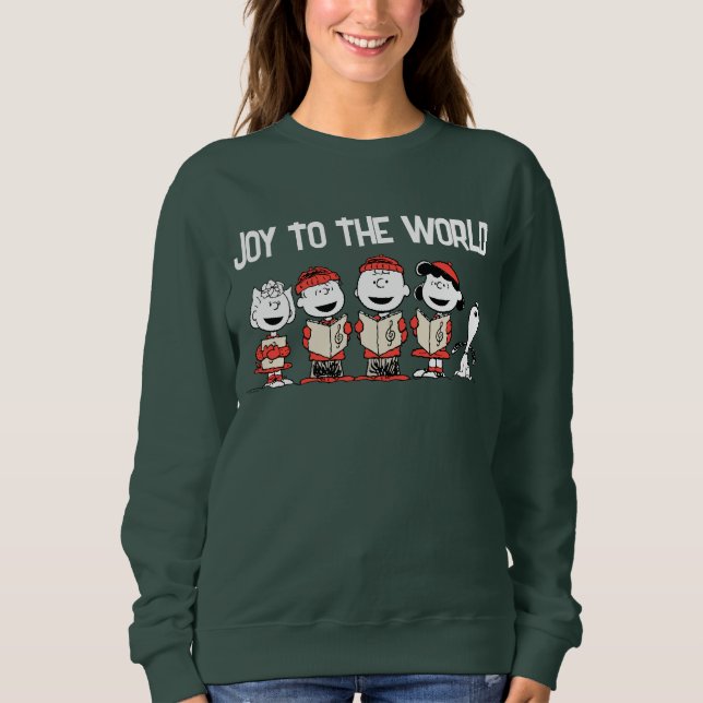Peanuts | Merry Christmas Holiday Choir Sweatshirt (Front)
