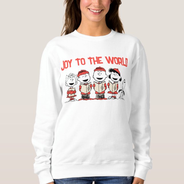 Peanuts | Merry Christmas Holiday Choir Sweatshirt (Front)