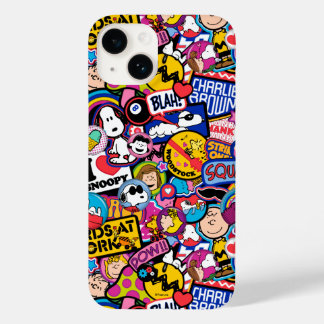 Peanuts | Mixtape Patch Pattern Case-Mate iPhone 14 Case
