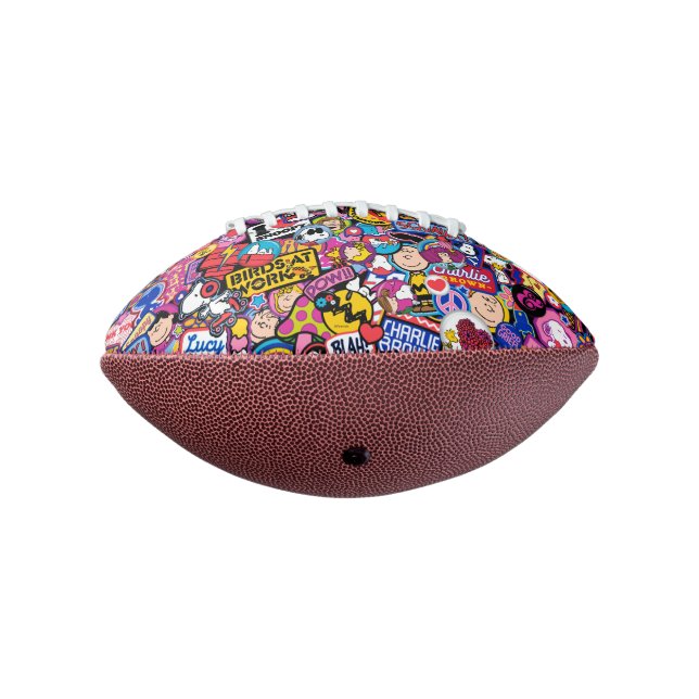 Peanuts | Mixtape Patch Pattern Football (Rotated 270)
