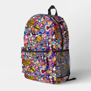Peanuts   Mixtape Patch Pattern Printed Backpack