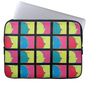 Peanuts   Modern Pop Art Charlie Brown Laptop Sleeve