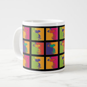 Peanuts   Modern Pop Art Snoopy Large Coffee Mug