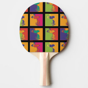 Peanuts   Modern Pop Art Snoopy Ping Pong Paddle