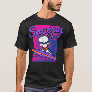 Peanuts Neon Surfing T-Shirt