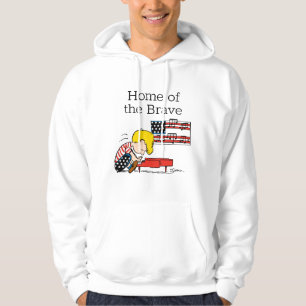Peanuts Patriotic Schroeder & His Piano Hoodie