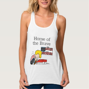Peanuts   Patriotic Schroeder & His Piano Singlet