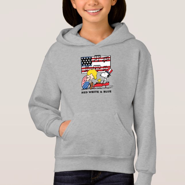 Peanuts | Patriotic Schroeder, Woodstock & Snoopy (Front)
