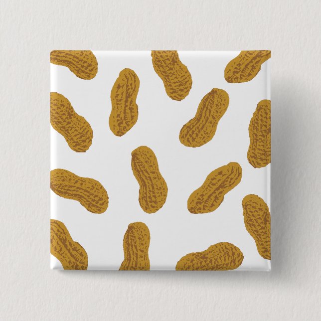 Peanuts pattern 15 cm square badge (Front)