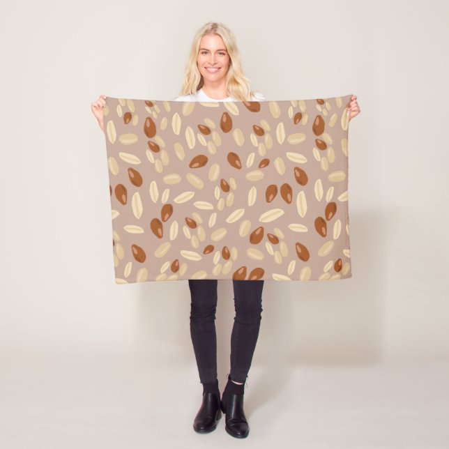 Peanuts Pattern Fleece Blanket (In Situ)