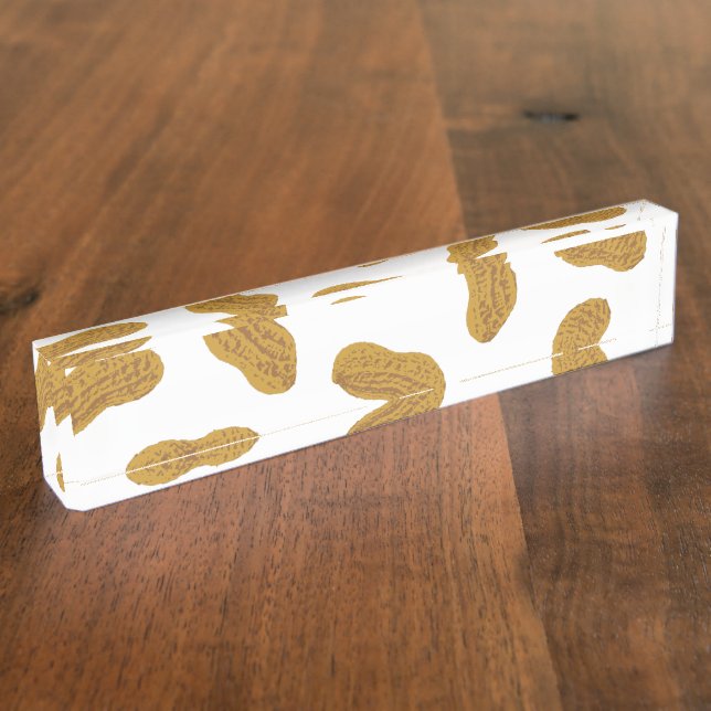 Peanuts pattern nameplate (Side)