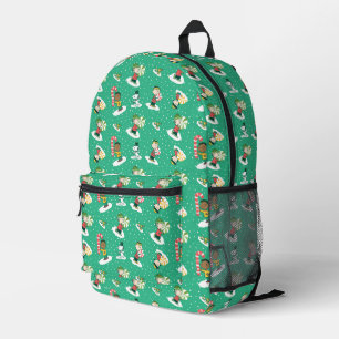 Peanuts Peppermint Dreams Snowflake Pattern Printed Backpack