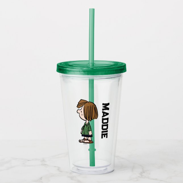 Peanuts | Peppermint Patty Acrylic Tumbler (Front)