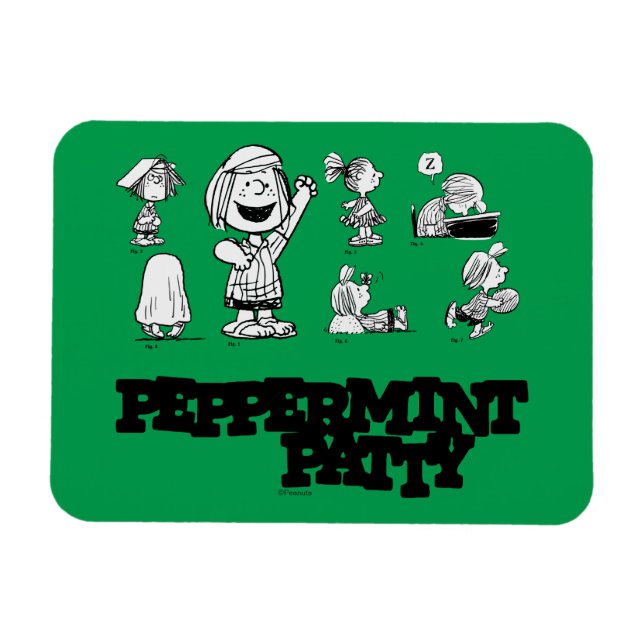 Peanuts | Peppermint Patty Magnet (Horizontal)