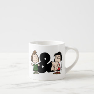 Peanuts   Peppermint Patty & Marcie Espresso Cup