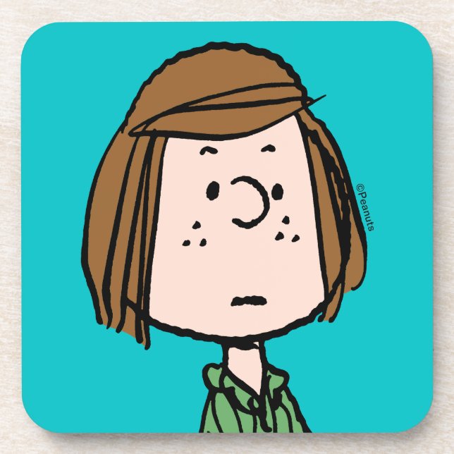 Peanuts | Peppermint Patty Sitting Coaster (Front)