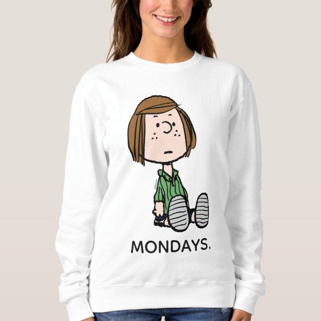 Peanuts | Peppermint Patty Sitting Sweatshirt (Front)