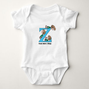 Peanuts Peppermint Patty Sleepy Z Baby Bodysuit
