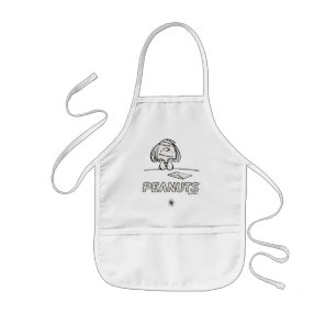 Peanuts Peppermint Patty Thoughts Kids Apron