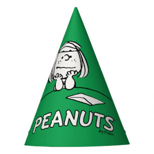 Peanuts Peppermint Patty Thoughts Party Hat