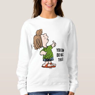 Peanuts   Peppermint Patty Thumbs Up Sweatshirt