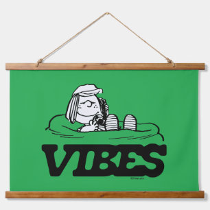 Peanuts   Peppermint Patty Vibes Hanging Tapestry