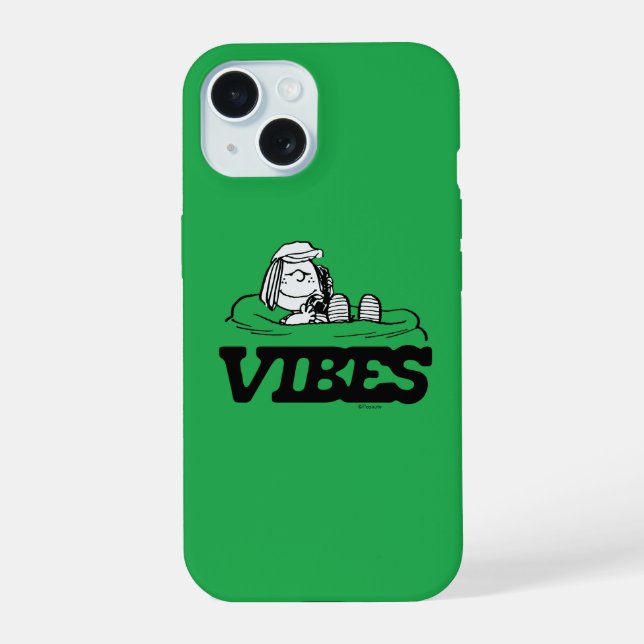 Peanuts | Peppermint Patty Vibes iPhone 15 Case (Back)