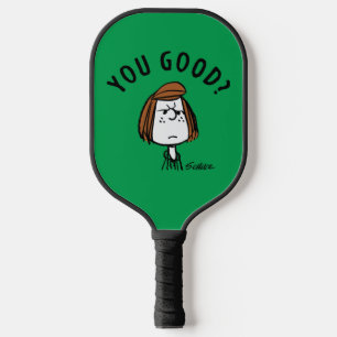 Peanuts   Peppermint Patty You Good? Pickleball Paddle