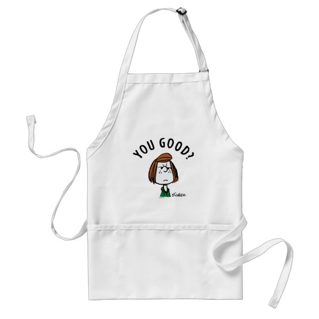 Peanuts | Peppermint Patty You Good? Standard Apron (Front)