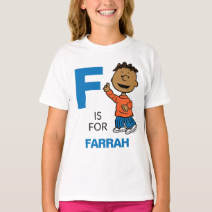 PEANUTS Personalised Franklin T-Shirt