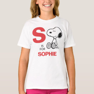 PEANUTS   Personalised Snoopy T-Shirt