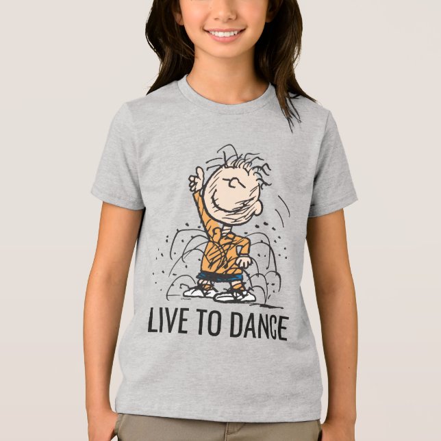 Peanuts | Pigpen Dancing Tri-Blend Shirt (Front)