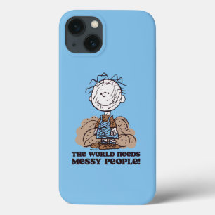 Peanuts   Pigpen The World Needs Messy People! iPhone 13 Case
