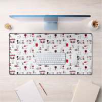 PEANUTS | Red & Black Pattern
