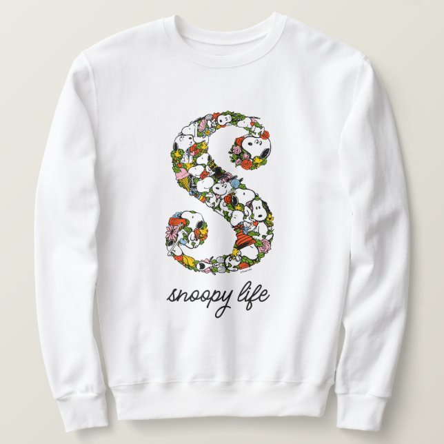 Peanuts | S is for Snoopy Sweatshirt (Design Front)