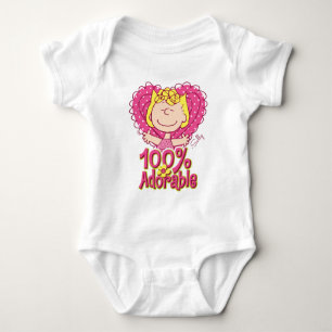 Peanuts   Sally 100% Adorable Baby Bodysuit