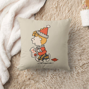 Peanuts Sally Clown Costume Halloween Cushion