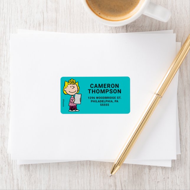 Peanuts | Sally Label (Insitu)