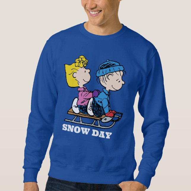 Peanuts | Sally & Linus Sled Riding Sweatshirt (Front)