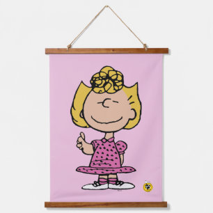 Peanuts   Sally Super Smile Hanging Tapestry