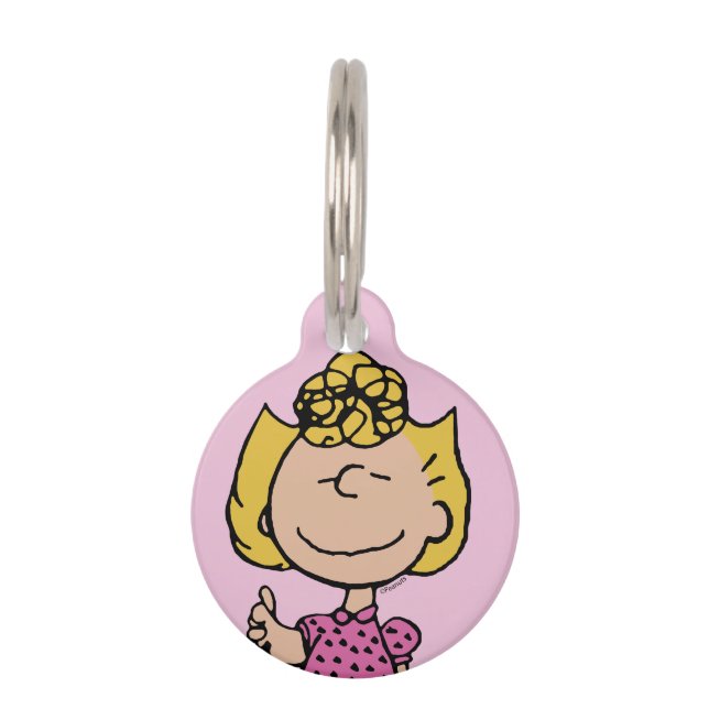 Peanuts | Sally Super Smile Pet Tag (Front)