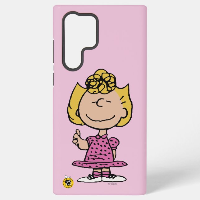 Peanuts | Sally Super Smile Samsung Galaxy S22 Ultra Case (Back)