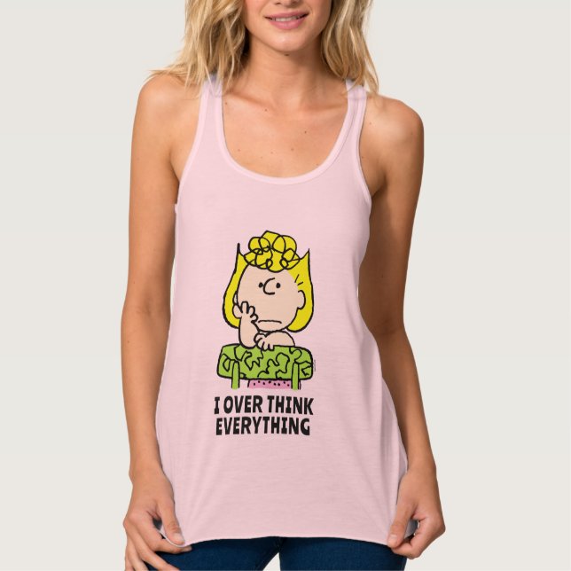 Peanuts | Sally Thinking Singlet (Front)
