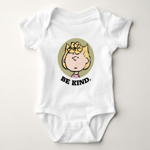 Peanuts Sally's Faces 2 Baby Bodysuit