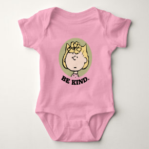 Peanuts   Sally's Faces 2 Baby Bodysuit